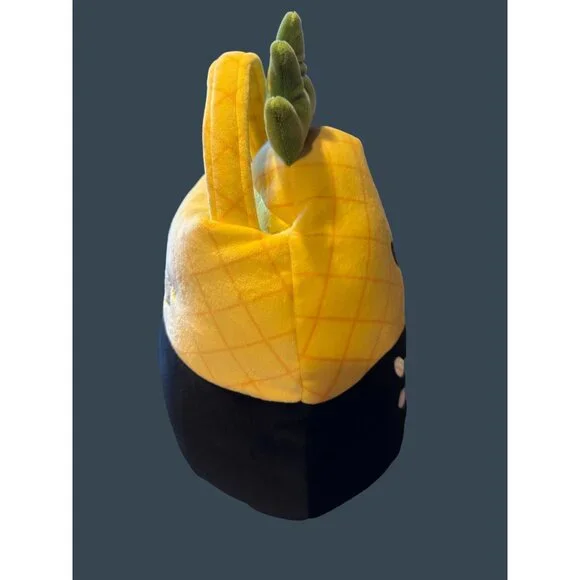 Squishmallows Halloween Pineapple Treat Pail "Maui" 3+ Plush Bucket Bag - Picture 10 of 12